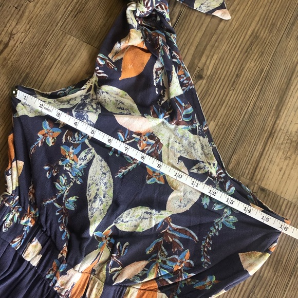 Free People island time asymmetrical jumpsuit - Picture 9 of 14